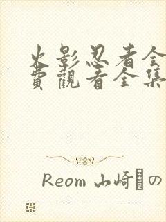 火影忍者全集免费观看全集