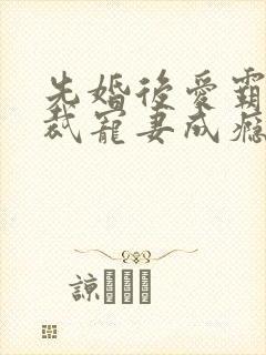 先婚后爱霸道总裁宠妻成瘾