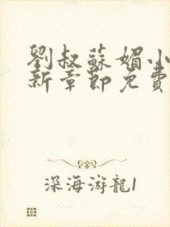 刘叔苏媚小说最新章节免费阅读封面