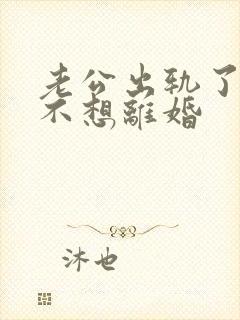 老公出轨了但我不想离婚