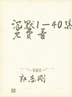 沉默1—40集免费看