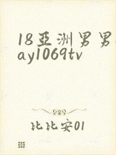 18亚洲男男gay1069tv