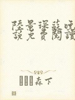 陆景琛苏晚晴小说免费阅读最新章节