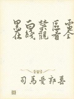 黑白禁区电视剧在线观看全集免费封面