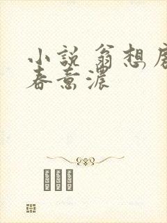 小说 翁想房中春意浓