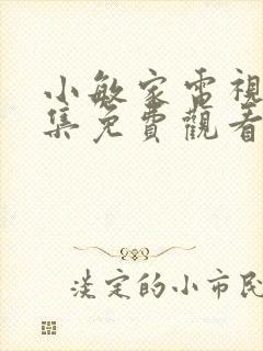 小敏家电视剧全集免费观看完整版