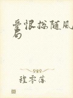 爱恨总随风大结局封面