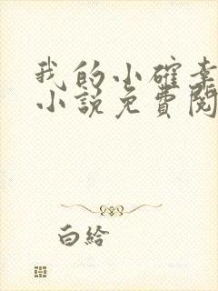 我的小确幸原著小说免费阅读