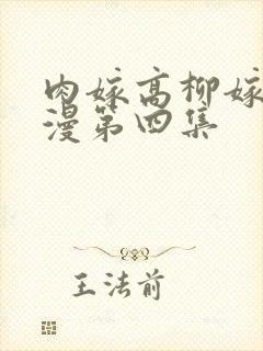 肉嫁高柳嫁家动漫第四集封面