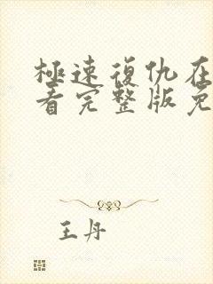 极速复仇在线观看完整版免费高清