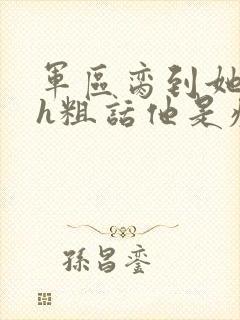 军区脔到她哭hh粗话他是疯批封面