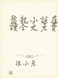 盘龙小说在线阅读全文免费无弹窗