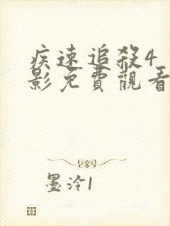 疾速追杀4 电影免费观看