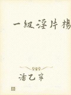 一级淫片杨贵妃