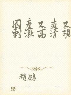 国产又爽又黄又刺激高清视频