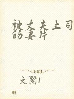 被丈夫上司侵犯的妻片