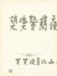 销魂艳婢免费全文免费阅读