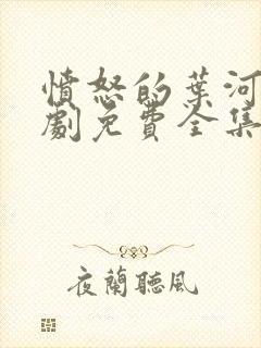 愤怒的叶河电视剧免费全集观看