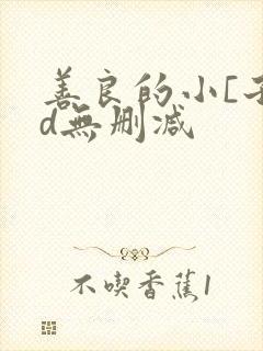 善良的小[子hd无删减