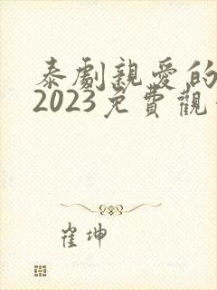 泰剧亲爱的女士2023免费观看全集封面