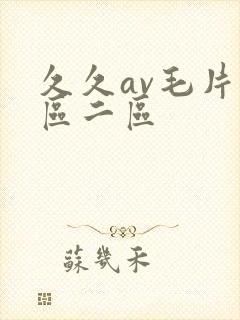 久久av毛片一区二区