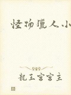 怪物猎人小说封面