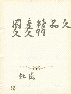 国产精品久久久久久99