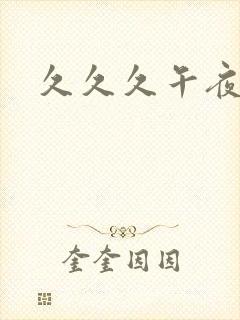 久久久午夜精品