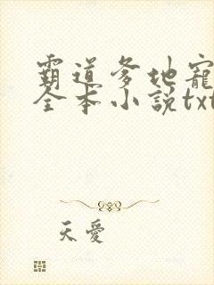 霸道爹地宠又撩全本小说txt下载封面