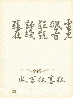 张译狂飙电视剧在线观看免费高清封面