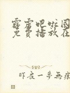 霹雳吧啦国语版免费播放在线观看