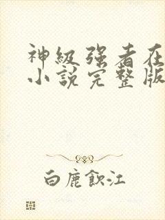 神级强者在都市小说完整版