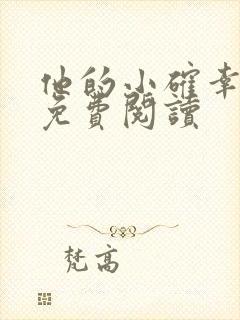 他的小确幸小说免费阅读