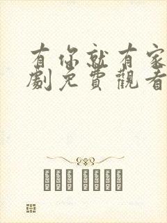 有你就有家电视剧免费观看全集封面