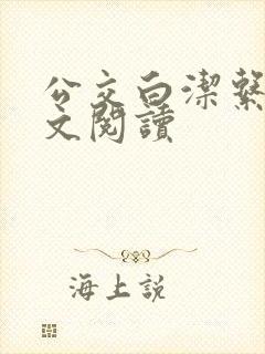 公交白洁系列全文阅读封面