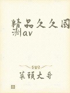 精品久久国产亚洲av封面
