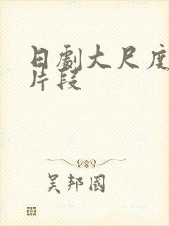 日剧大尺度床戏片段