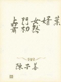 上门女婿叶辰,萧初然