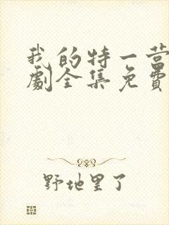 我的特一营电视剧全集免费收看