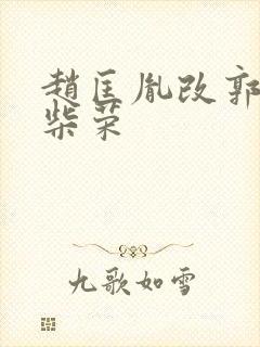 赵匡胤改郭荣为柴荣