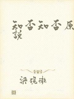 知否知否原著小说
