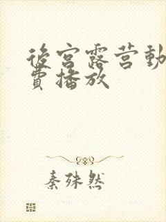 后宫露营动漫免费播放