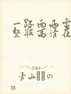 一路向西电影完整版高清在线观看封面