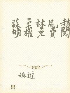 苏柔林风赵刚周明权免费阅读