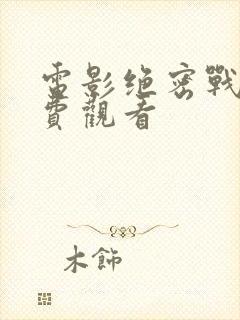 电影绝密战境免费观看封面