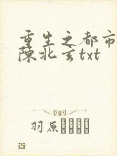 重生之都市修仙陈北玄txt