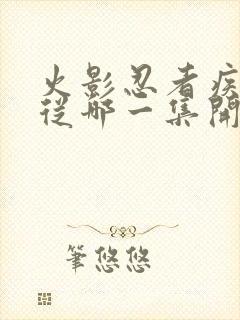 火影忍者疾风传从哪一集开始