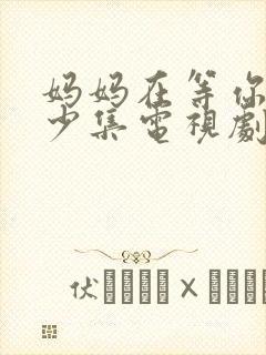 妈妈在等你有多少集电视剧