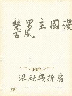 双男主国漫推荐古风封面