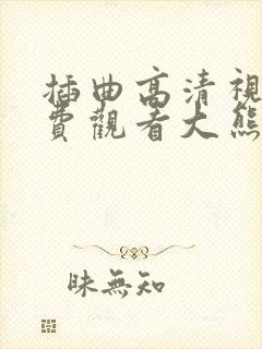 插曲高清视频免费观看大熊猫